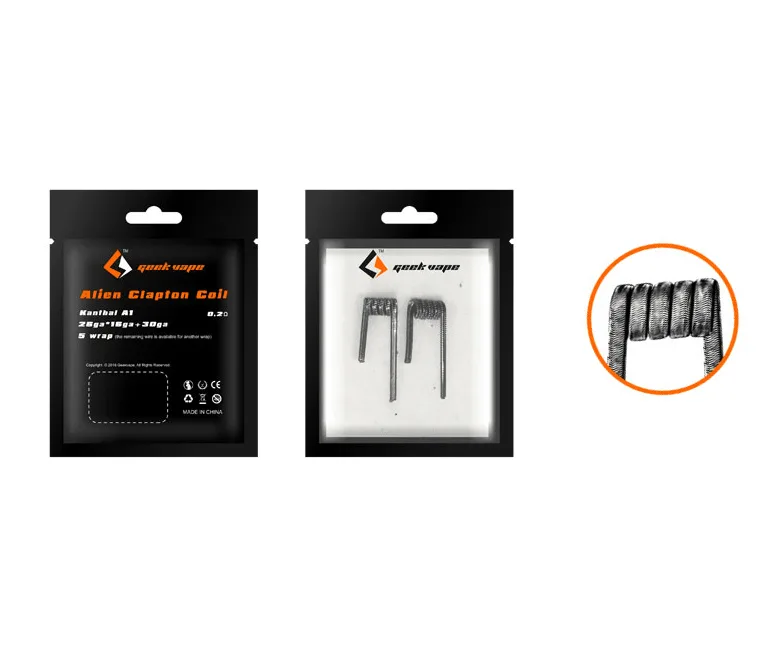 2x Alien Clapton Coils - By GEEKVAPE