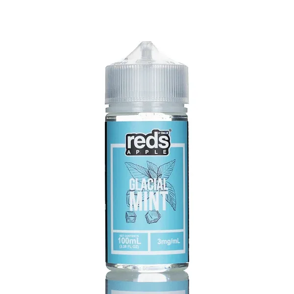 7 Daze Eliquid - Glacial Mint - 100ml - Image 2