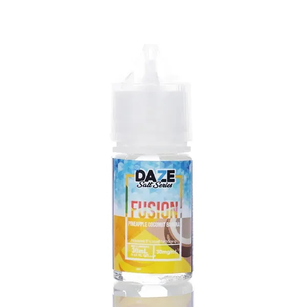 7 Daze Fusion TFN Salt – Pineapple Coconut Banana ICED – 30ml - Image 2