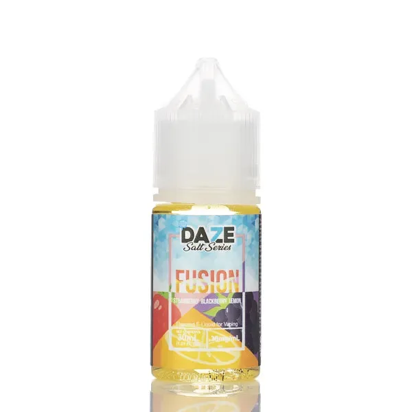 7 Daze Fusion TFN Salt – Strawberry Blackberry Lemon ICED – 30ml - Image 2
