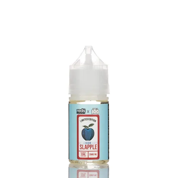 7 Daze Reds Apple x Keep It 100 Salt Series – Slapple Iced – 30ml - Image 2
