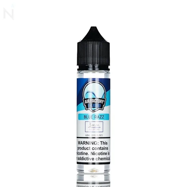 Air Factory E Liquid - Blue Razz - 60ml - Image 2
