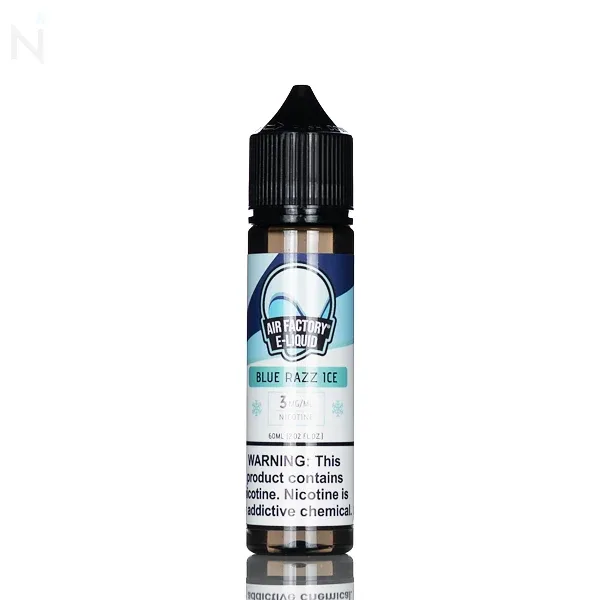 Air Factory E Liquid - Blue Razz Ice - 60ml - Image 2