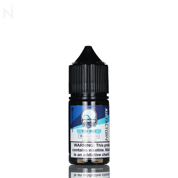 Air Factory Salt Nic - Blue Razz - 30ml - Image 2