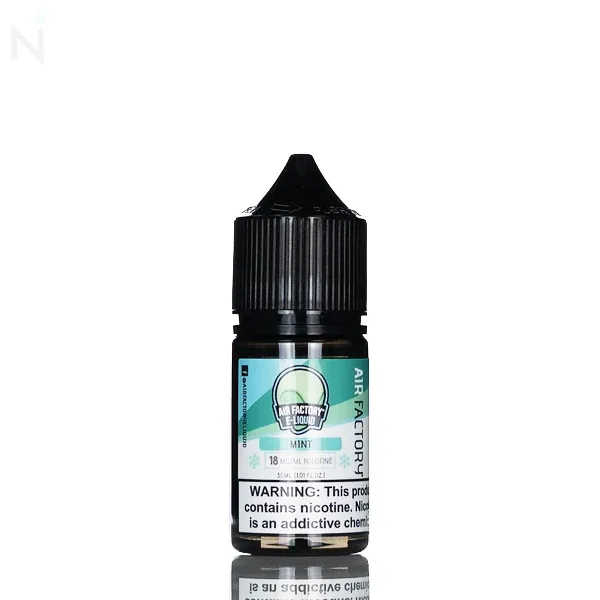 Air Factory Salt Nic - Mint - 30ml - Image 2