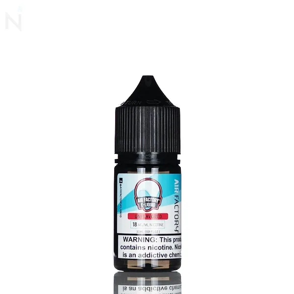 Air Factory Salt Nic - Unflavored - 30ml - Image 2