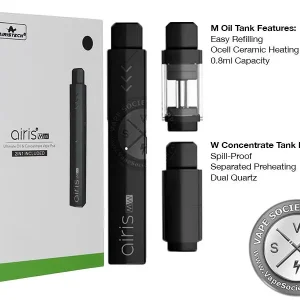 Airistech Airis MW Pod Mod 2 In 1 Vape Pen for Wax And Oil Concentrates (350mAh)