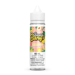Banana Bang Freebase - Pineapple Peach (60mL) | Vape Cloud Canada