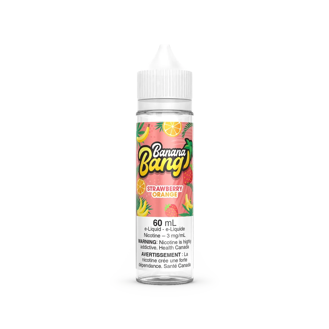 Banana Bang Freebase - Strawberry Orange (60mL) | Vape Cloud Canada