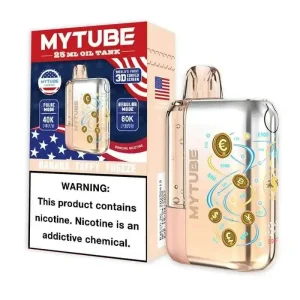 Banana Taffy Freeze - MyTube Ultra 60k Disposable Vape