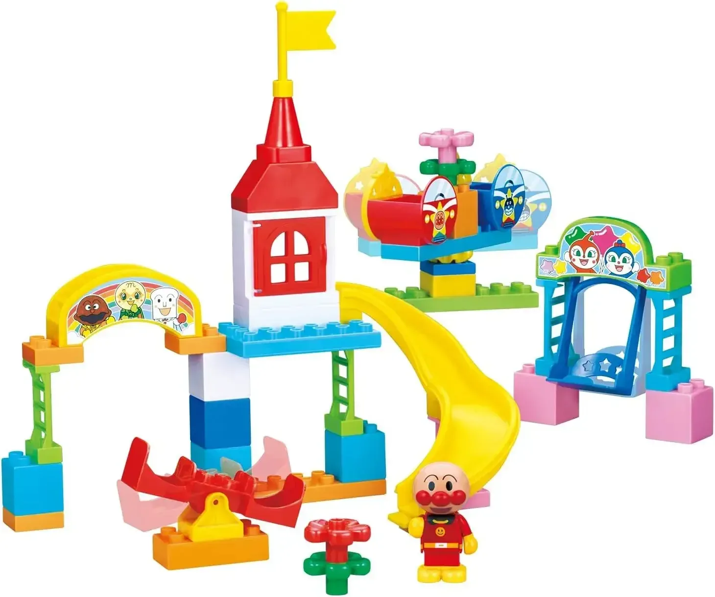 BANDAI Anpanman BlockLabo Koden Building Block Set 3+ Years