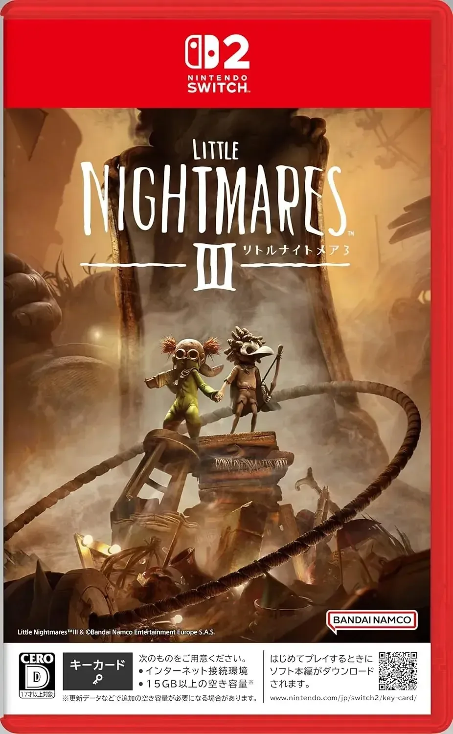 Bandai Namco Little Nightmares 3 - Thrilling Co-op Horror Game