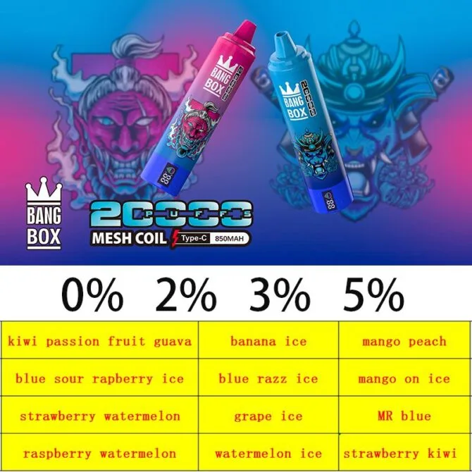 Bang Box 20000 Puffs Disposable Vape - Image 2