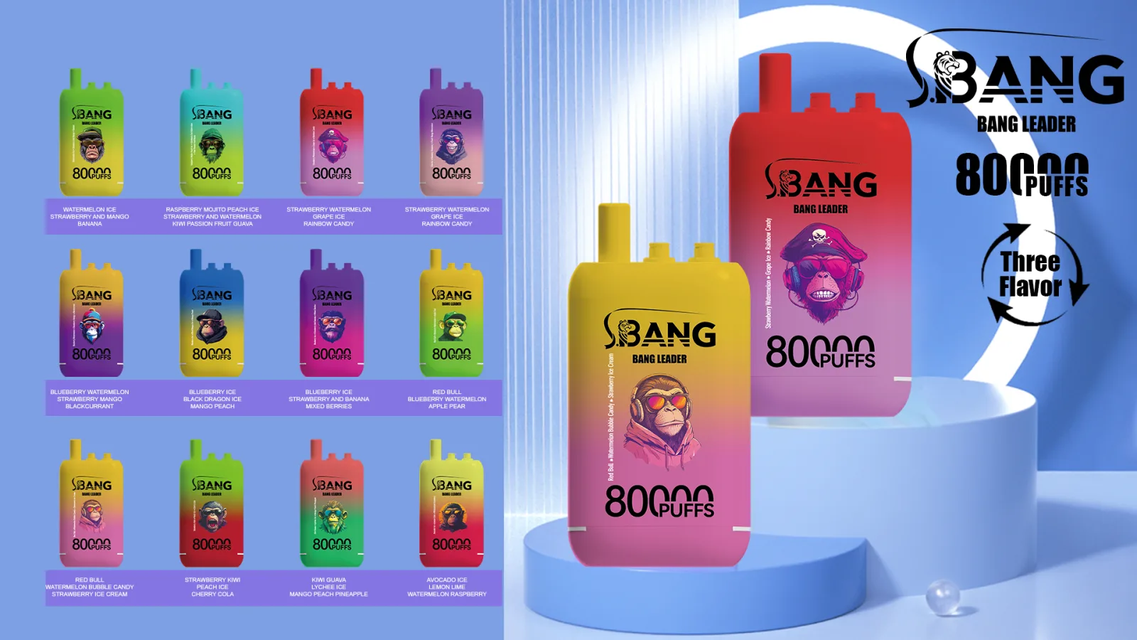 Bang Leader 80000 Puffs Disposable Vape