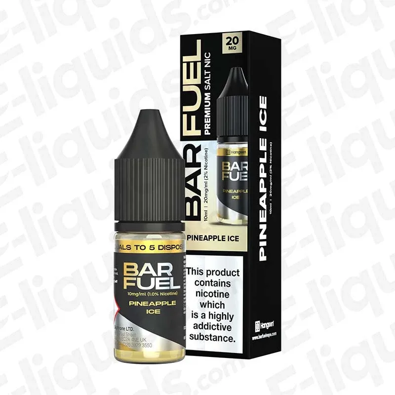 Bar Fuel Pineapple Ice Nic Salt