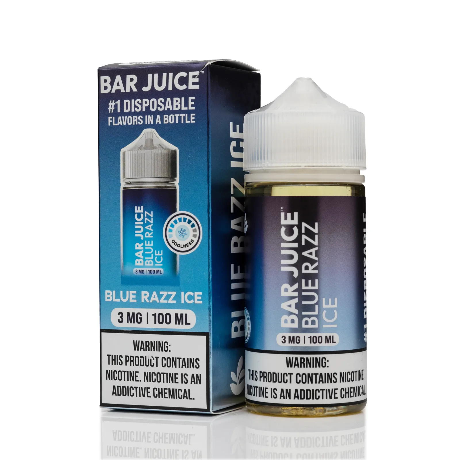 Bar Juice - Blue Razz Ice - 100ml - Image 2