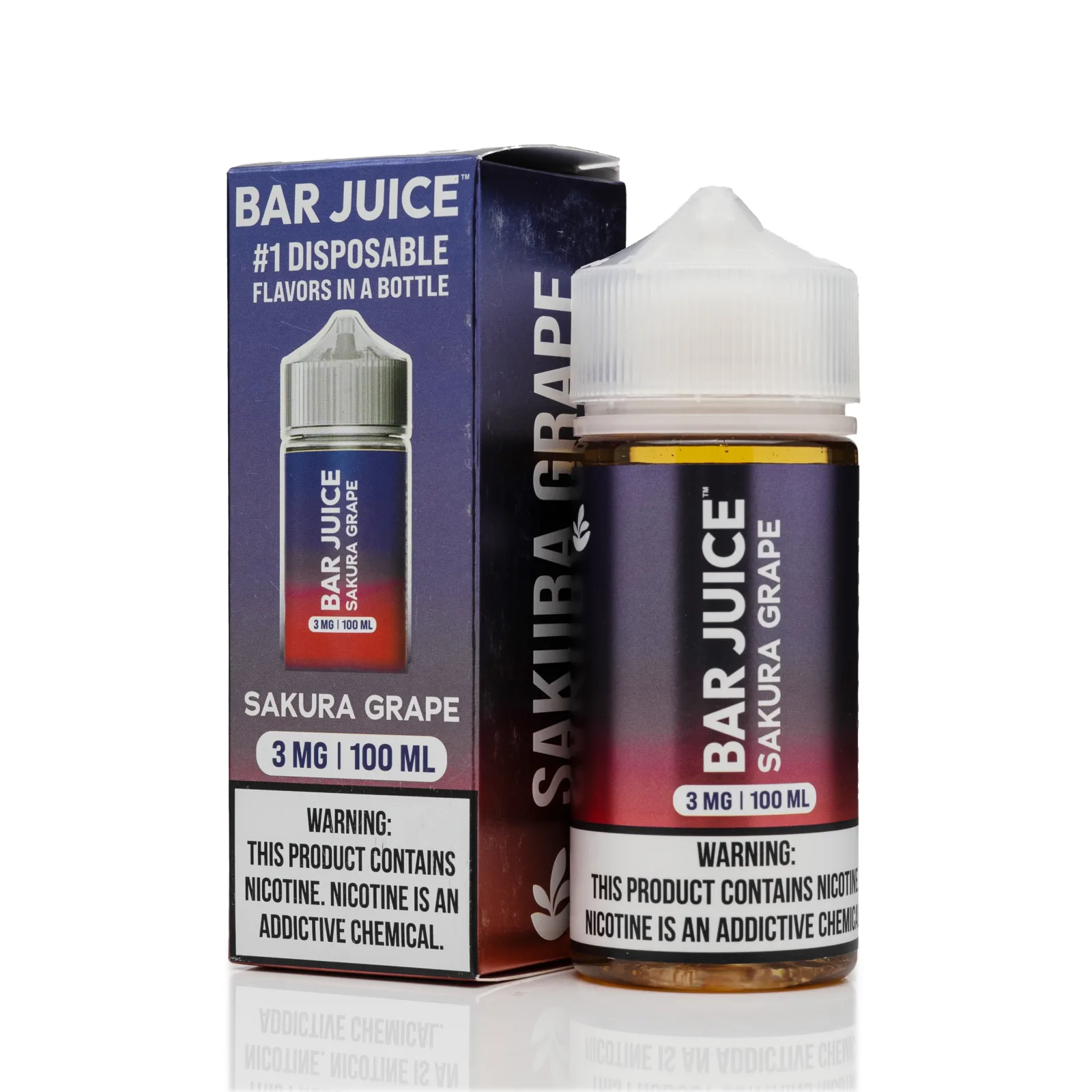 Bar Juice - Sakura Grape - 100ml - Image 2