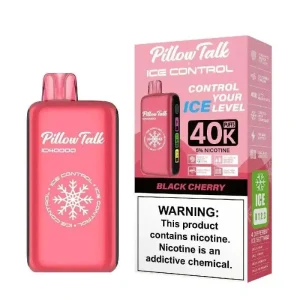 Black Cherry - Pillow Talk Ice Control IC40000 Disposable