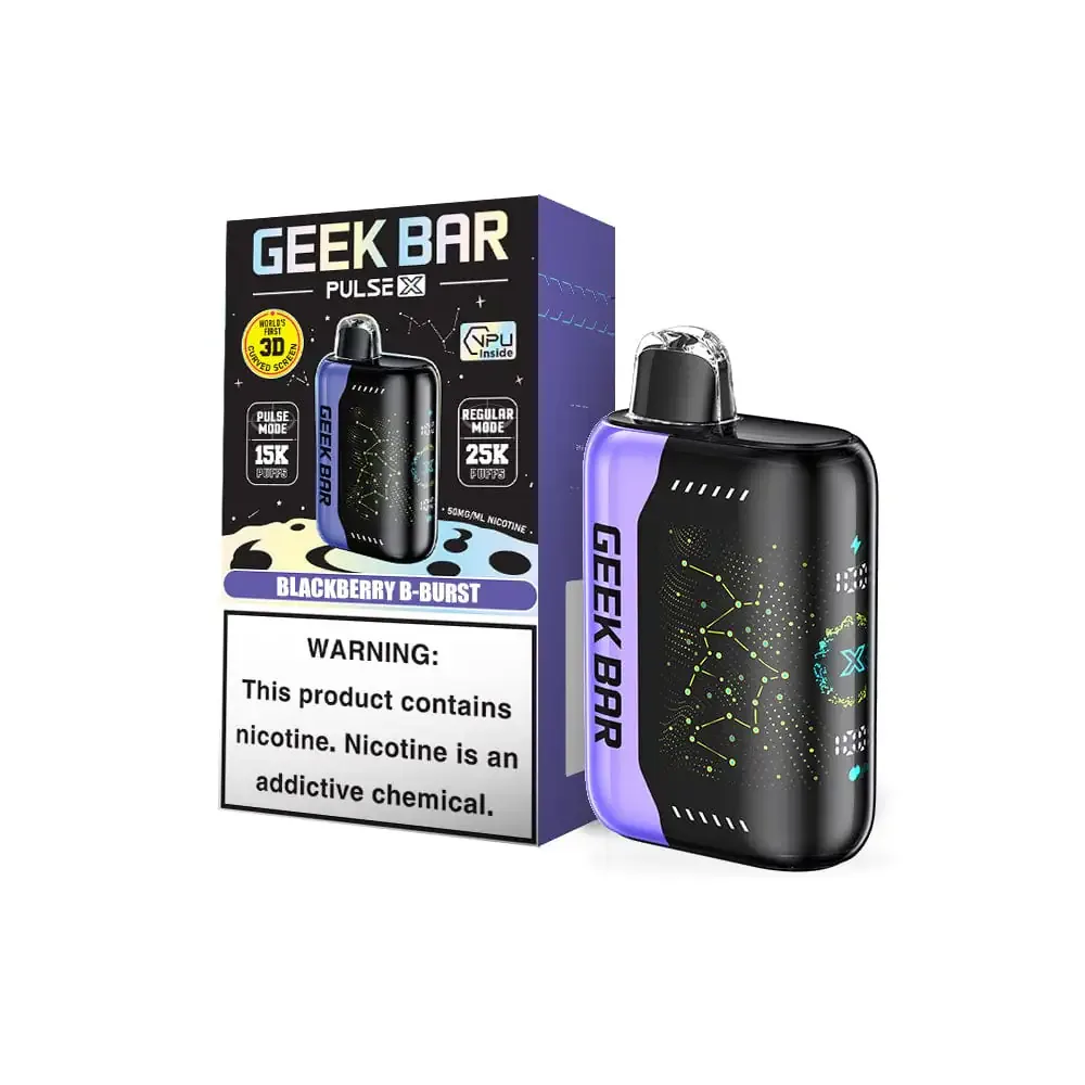 Blackberry B-Burst - Geek Bar Pulse X 25K Disposable Vape