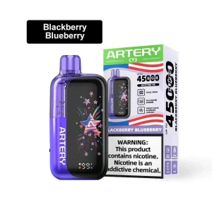 Blackberry Blueberry - Artery Vapor CT3 Clearo 45k Disposable Vape