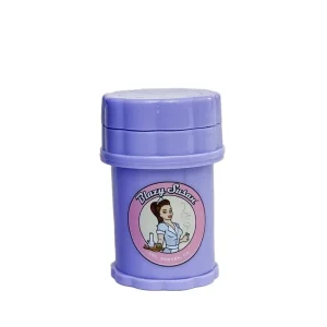 BLAZY SUSAN MINI 4-PIECE PURPLE HERB SAVER GRINDER