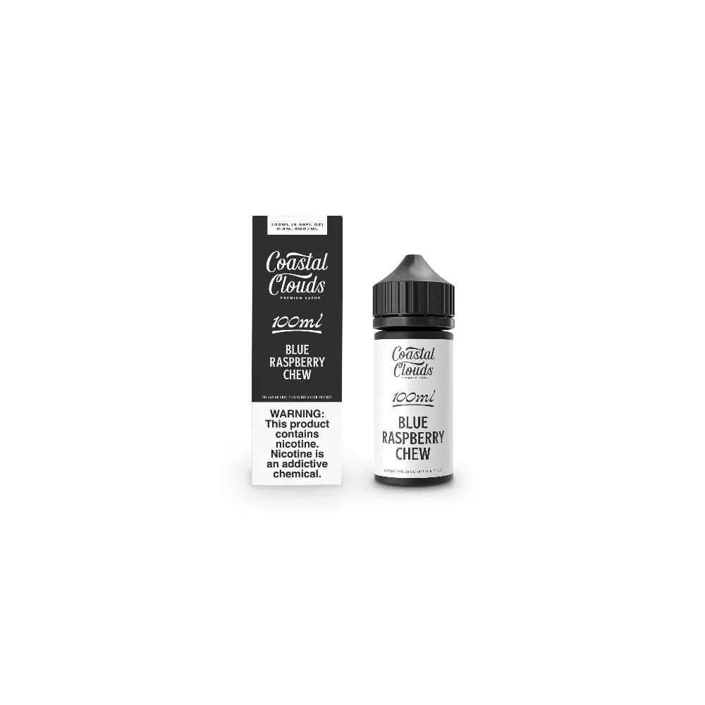 Blue Raspberry Chew Coastal Clouds 100mL