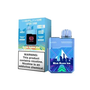 Blue Razz Ice - Geek Bar Digiflavor Lush 20k Disposable Vape