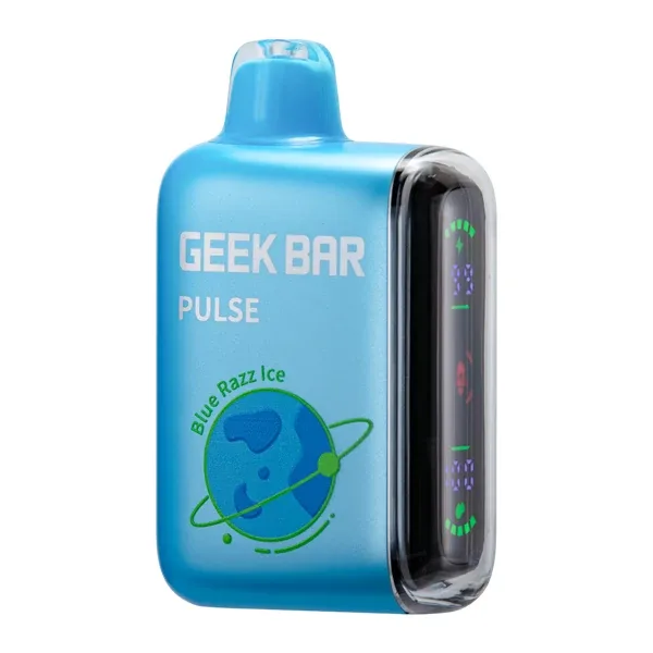 Blue Razz Ice Geek Bar Pulse (Nicotine-Free) - Vapeoutletus Online Vape Store