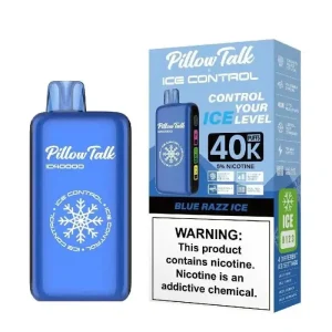 Blue Razz Ice - Pillow Talk Ice Control IC40000 Disposable