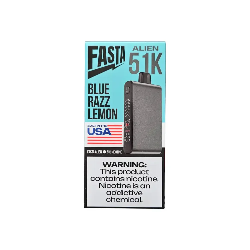 Blue Razz Lemon - FASTA Alien 51k Disposable