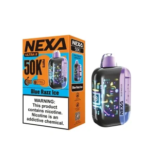 Blue Razz Nexa Ultra II 50K Puffs Disposable - 20mL