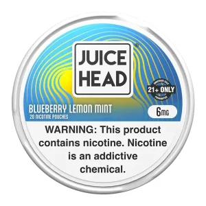 Blueberry Lemon Mint Juice Head Pouches - Vapeoutletus Online Vape Store