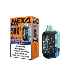 Blueberry Watermelon Nexa Ultra II 50K Puffs Vape - 20mL