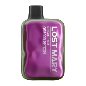 Bright Red Lost Mary OS5000 Cosmic - America’s Trusted Online Vape Store