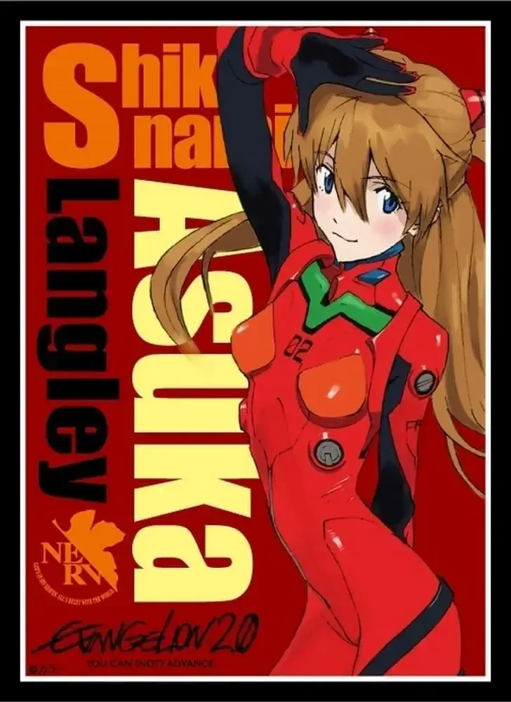 Broccoli Evangelion Asuka Character Sleeves Revival Edition