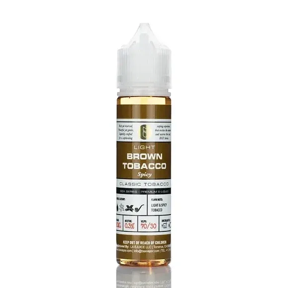 BSX Vapor E-Liquid - Brown Tobacco - 60ml