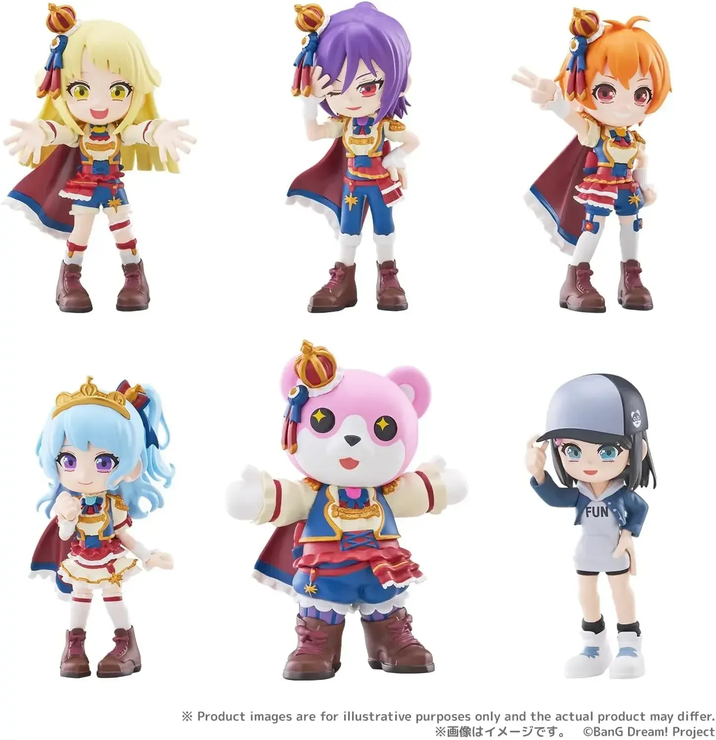 Bushiroad PalVerse BanG Dream Hello Happy World 6 Figure Set