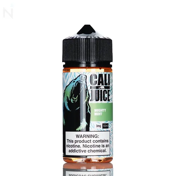 Cali Juice E Liquid - Mighty Mint - 100mL - Image 2
