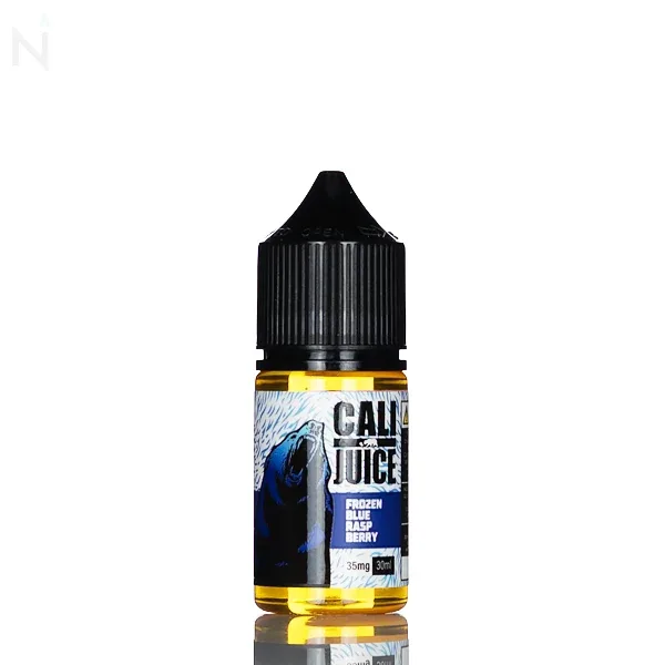 Cali Juice Salt Nic- Frozen Blue Raspberry - 30mL - Image 2