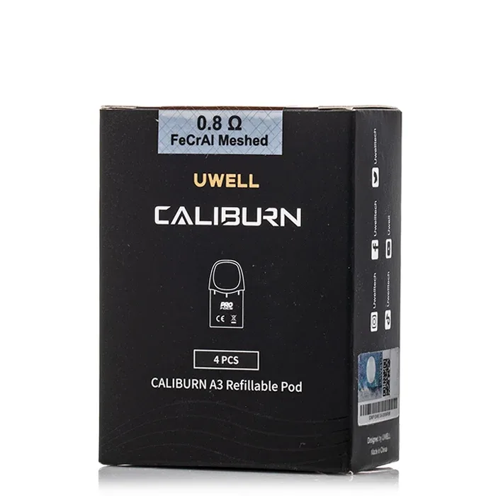 Caliburn A3 Replacment Pod, 4 Pack