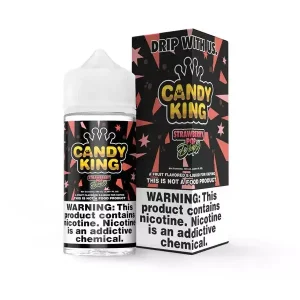 Candy King Strawberry Pop Drops eJuice - Breazy