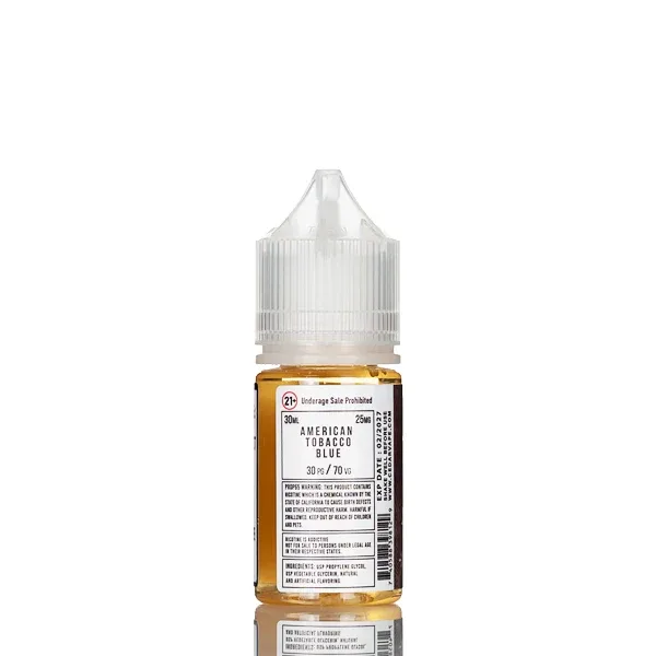 Cedar Vape Salt Nic - American Tobacco Blue - 30mL (DISCONTINUED) - Image 2