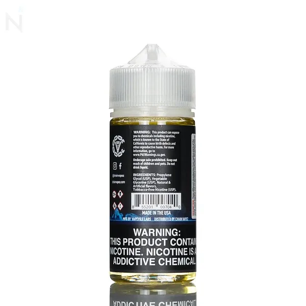 Chain Vapez E Liquid- XXX - 100mL - Image 2