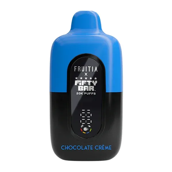 Chocolate Creme FRUITIA X Fifty Bar 20K - America’s Trusted Online Vape Store
