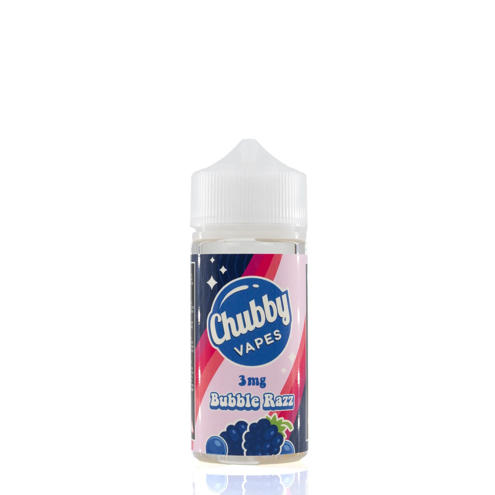Chubby Bubble Vapes - Bubble Razz - 100ml - Image 2