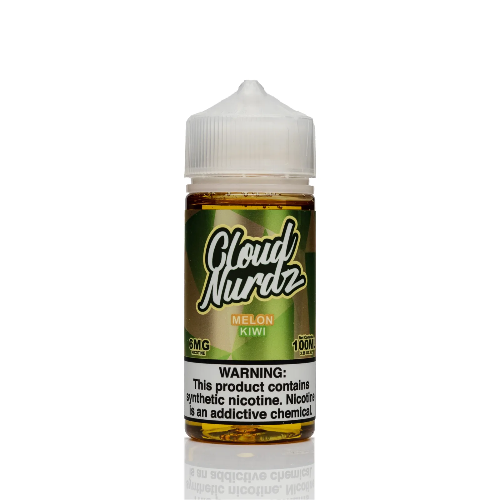 Cloud Nurdz E-Liquid - Kiwi Melon - 100ml - Image 2