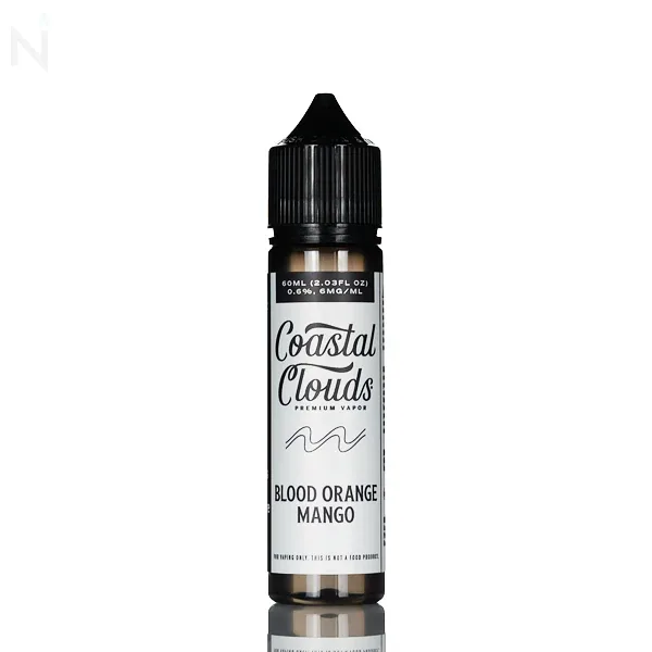 Coastal Clouds E-Liquid - Blood Orange Snow Cone (Blood Orange Mango) - 60mL - Image 2