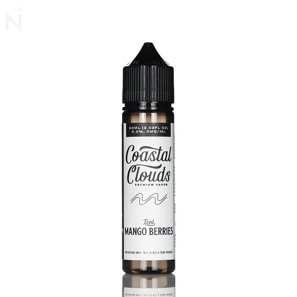 Coastal Clouds E-Liquid - Mango Berries ice - 60mL - Image 2