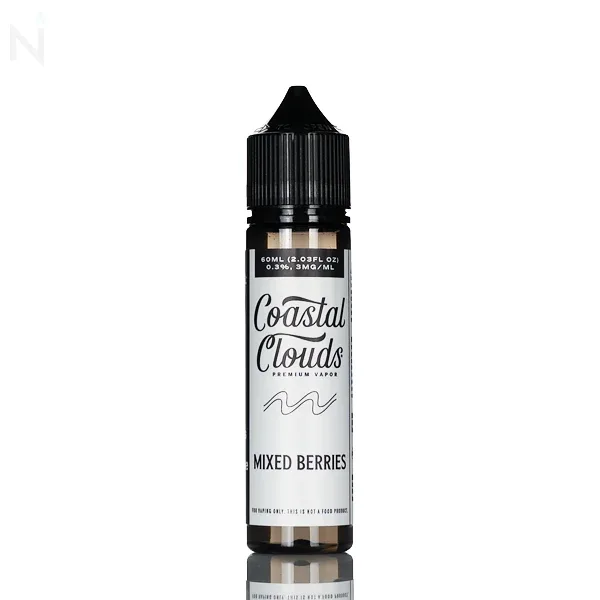 Coastal Clouds E-Liquid - Mixed Berries - 60mL - Image 2