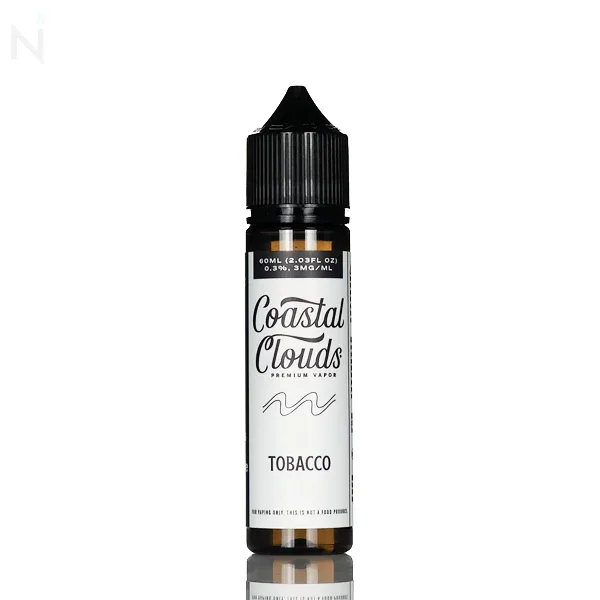 Coastal Clouds E-Liquid - Tobacco - 60mL - Image 2
